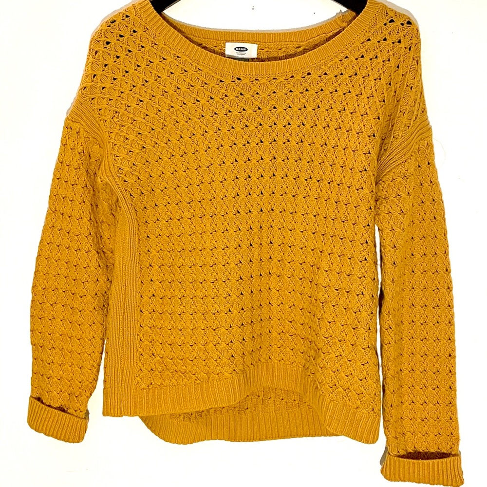 Rich mustard knit sweater✨